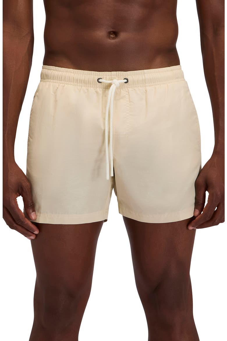Solid Swim Trunks, Main, color, SAFARI