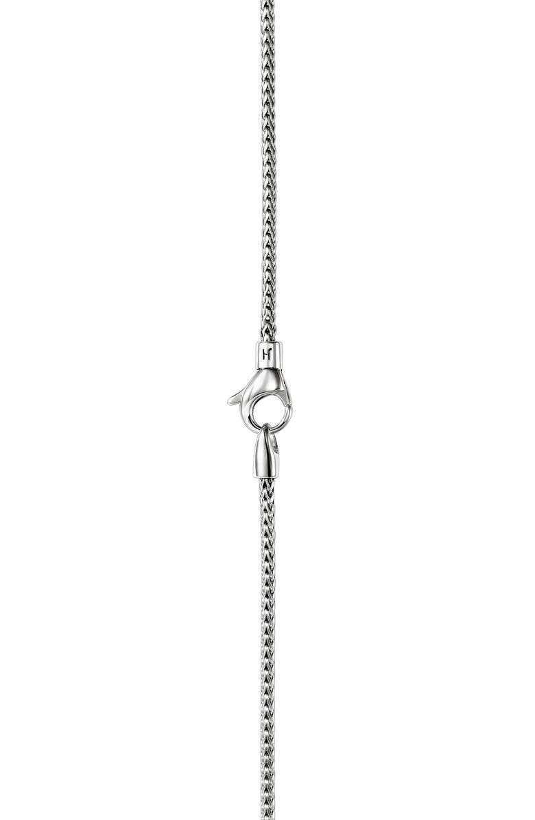 John Hardy Icon Mini Chain Necklace, Alternate, color, Sterling Silver