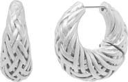 Dean Davidson Cinta Woven Hoop Earrings