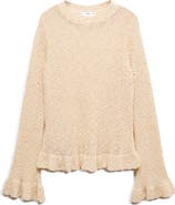 MANGO Textured Knit Sweater