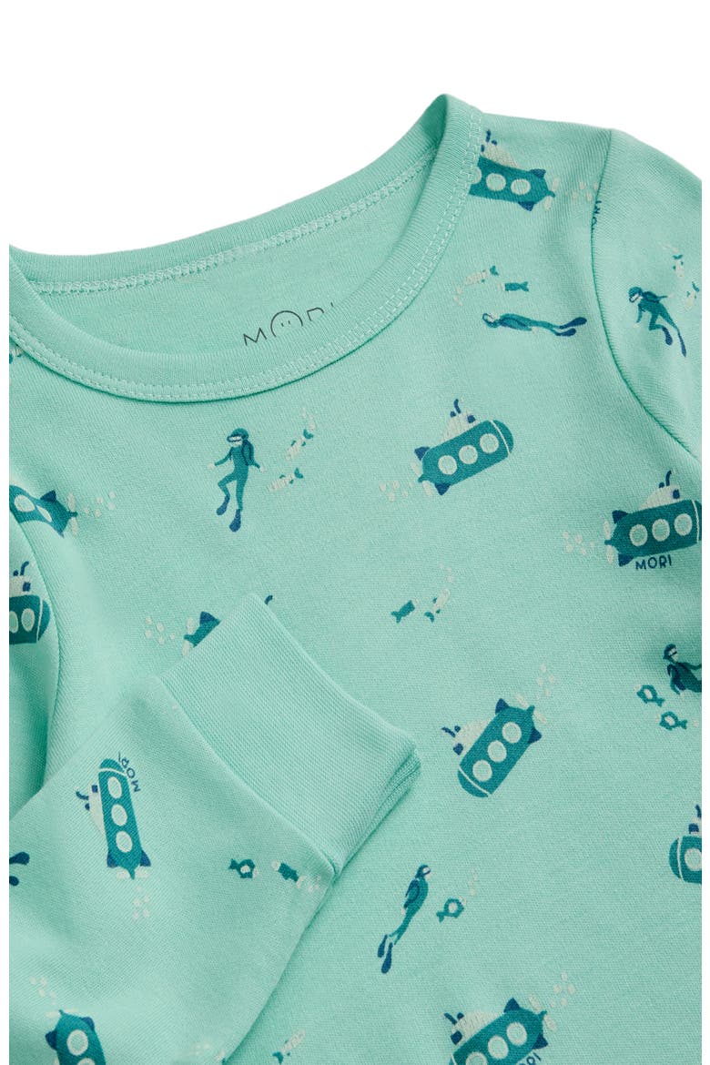 Print Pyjama Set, Alternate, color, Submarine Holiday