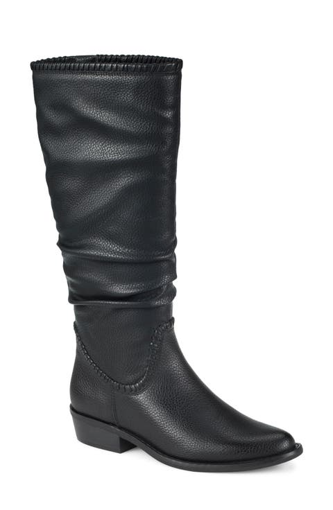 Nilla Faux Leather Tall Boot