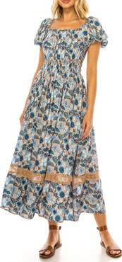 A COLLECTIVE STORY Floral Print Maxi Dress