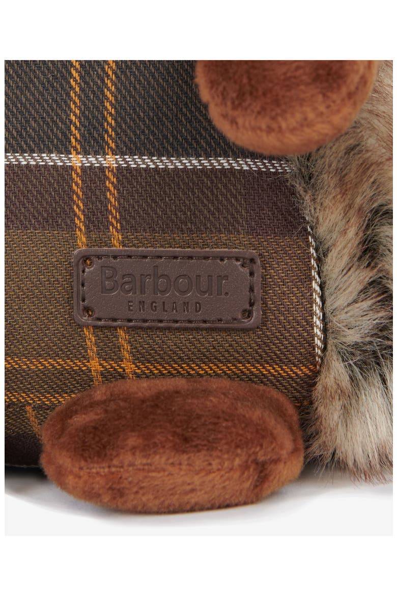 Hedgehog Dog Toy, Alternate, color, BROWN/ TARTAN