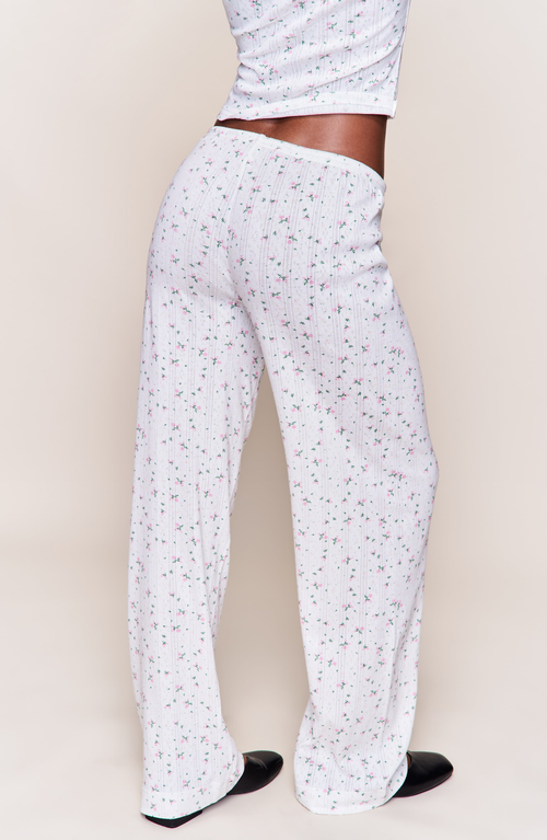 Guizio Clara Relaxed Pant In White