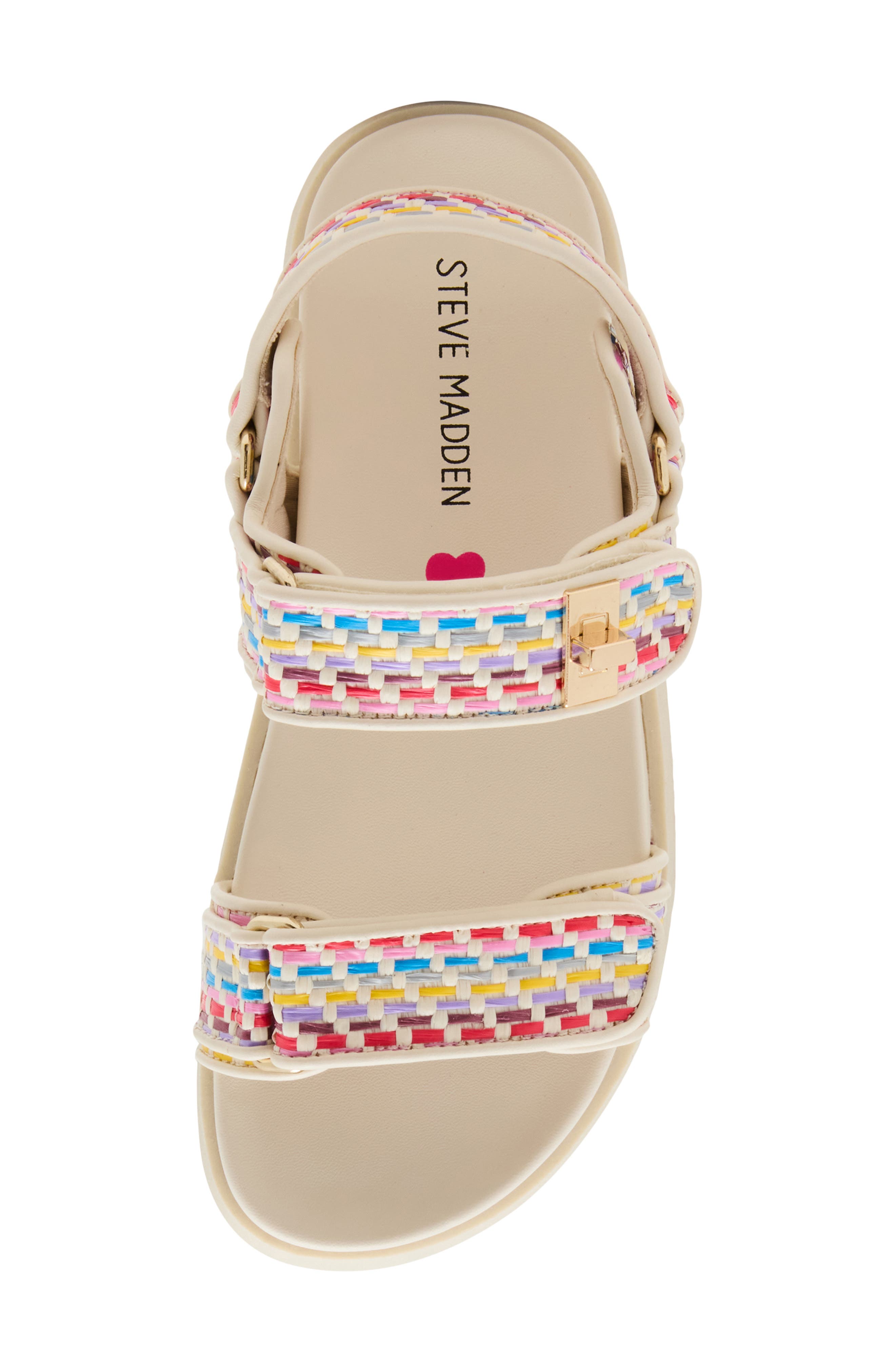 Mona Sandal, Alternate, color, STRIPE MULTI