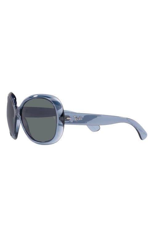 Ray Ban Jackie Ohh Ii Transparent Grey Butterfly Ladies Sunglasses Rb4098 659281 60 In Blue