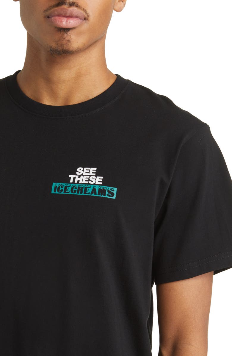 ICECREAM Ice Cubes Graphic Tee, Alternate, color,