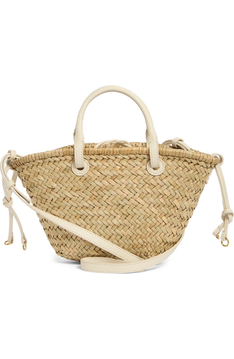 Collection XIIX Small Straw Tote, Alternate, color, Natural White