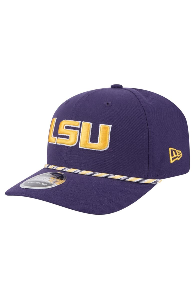 New Era Men's New Era Purple LSU Tigers Gameday Multi-Rope 9SEVENTY Stretch-Snap Hat, Main, color, Purple