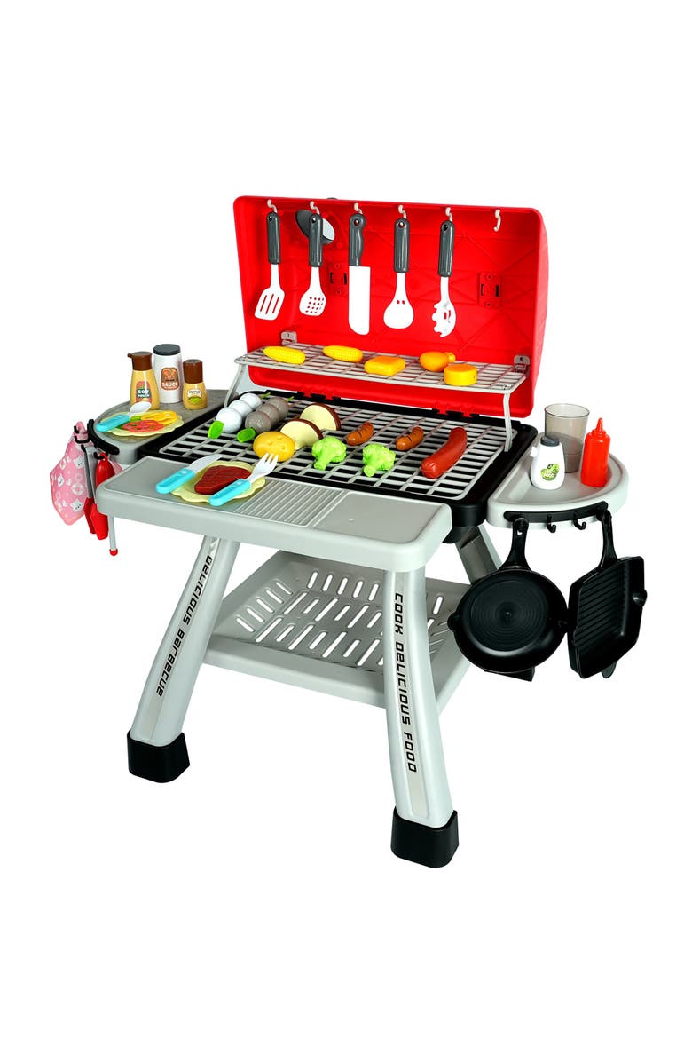 Easy Playhouse BBQ Grill Toy Playset, Main, color, Multicolored