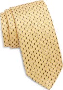 Canali Herringbone Silk Tie