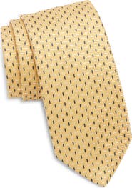 Canali Herringbone Silk Tie