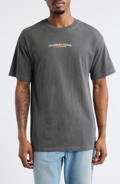 Palomar Lounge Cotton Graphic T-Shirt