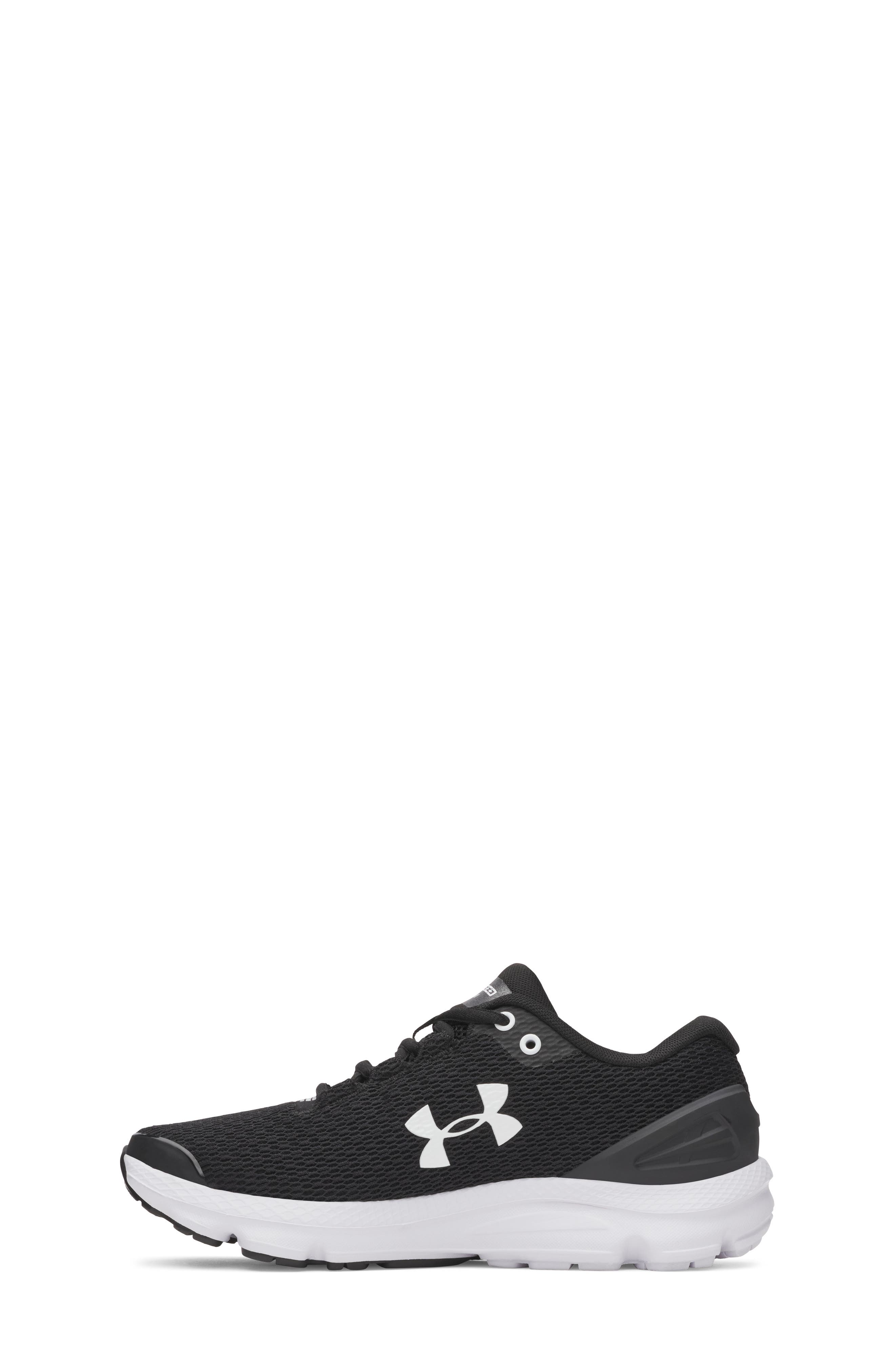 Under Armour Kids' Charged Gemini 2020 Running Shoe, Alternate, color, Black