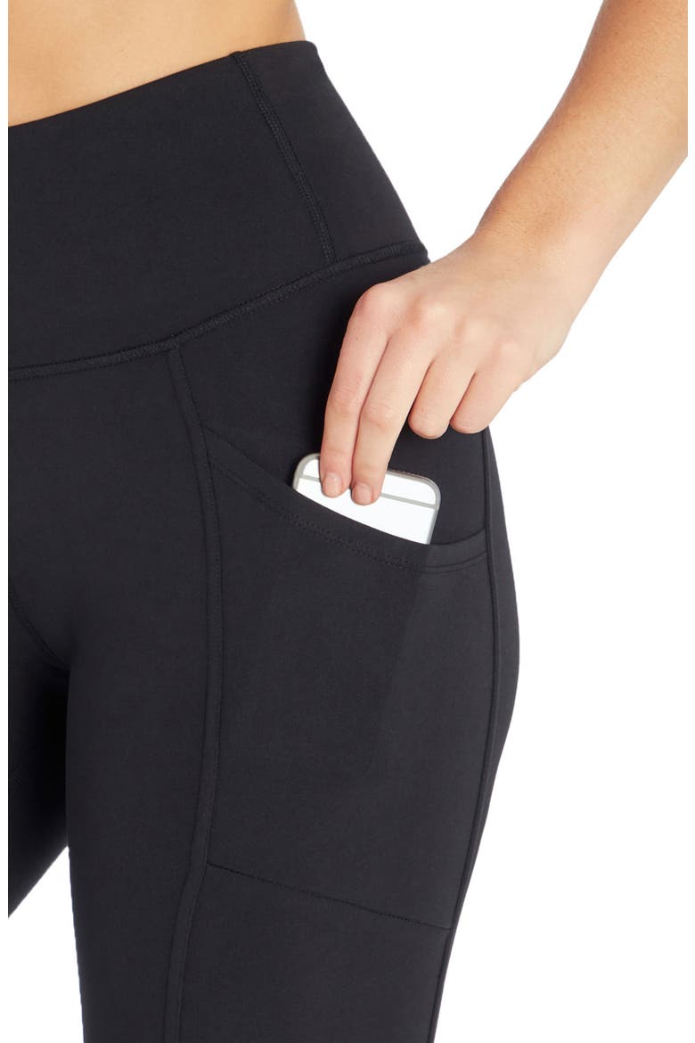 Cameron High Waist Leggings, Alternate, color, BLACK