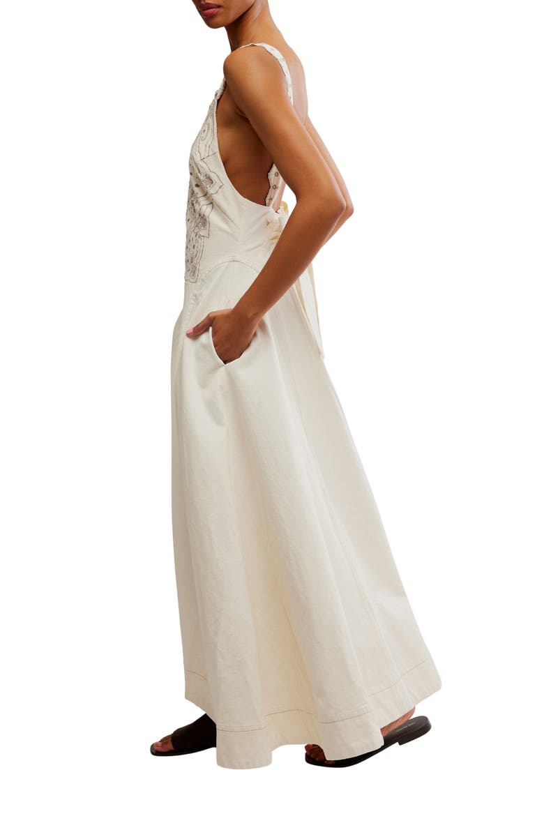Bali Vienna Sleeveless Maxi Dress, Alternate, color, CLEAN IVORY