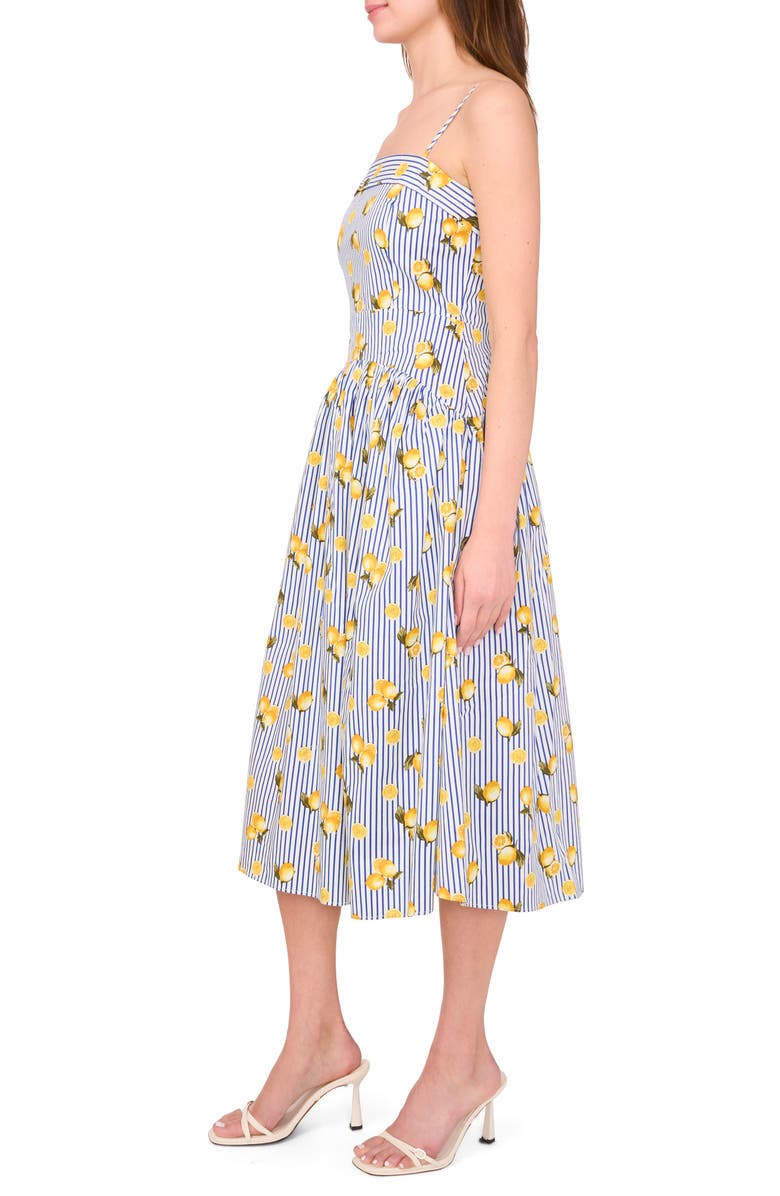 CeCe Drop Waist Sundress, Alternate, color, Lemonade