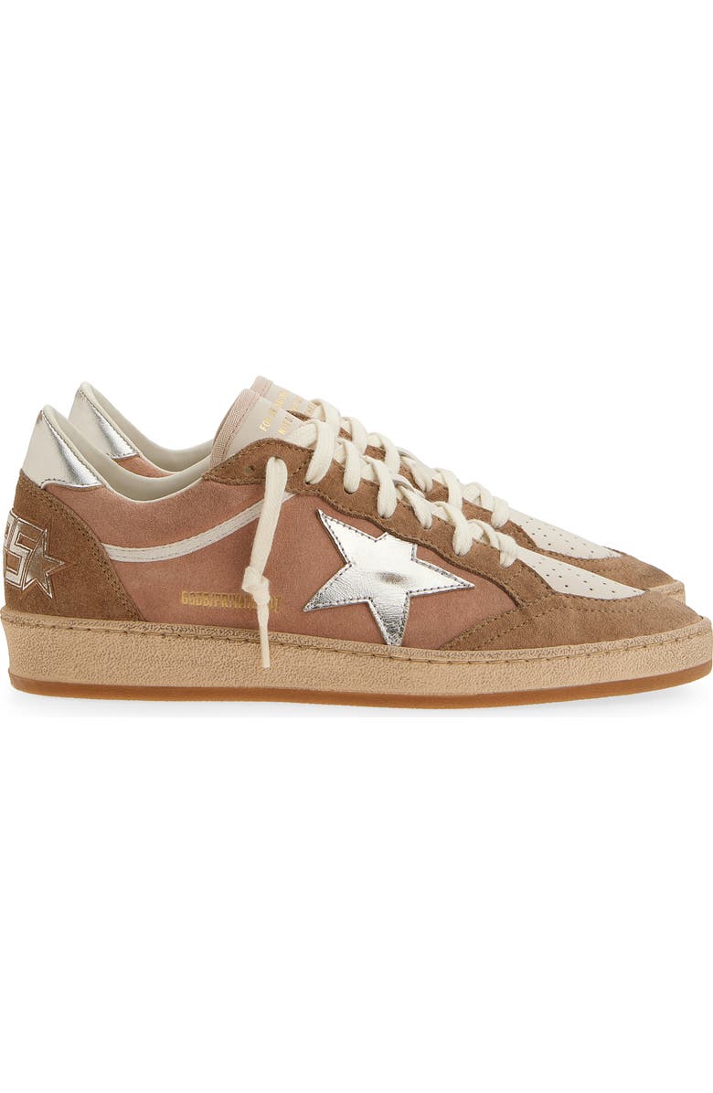 Golden Goose Ball Star Low Top Sneaker, Alternate, color, Pink/ Warm Beige/ Cream