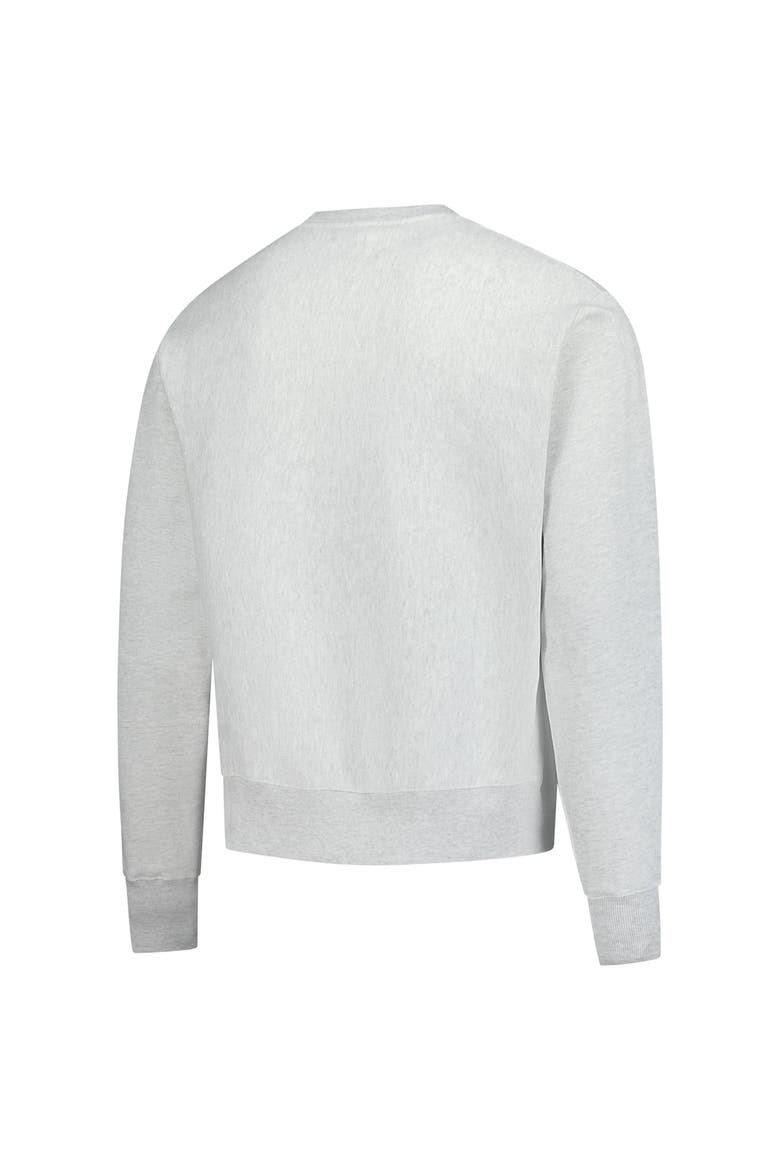 Men's Champion  Heather Gray Chicago Bears Reverse Weave Fleece Pullover Sweatshirt, Alternate, color, Heather Gray