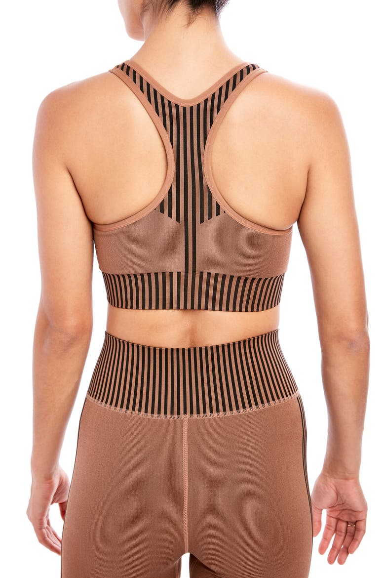 Embolden Seamless Sports Bra, Alternate, color, ALMOND