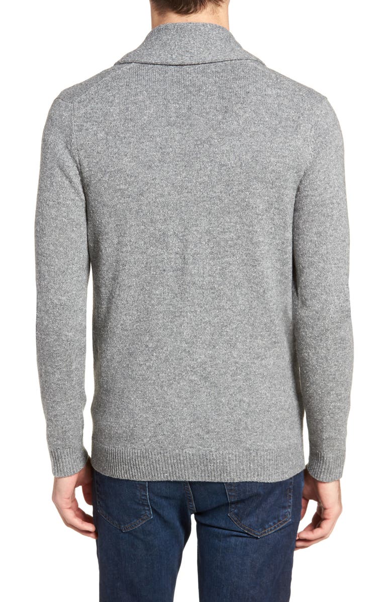 NORDSTROM MEN'S SHOP Shawl Collar Cardigan, Alternate, color, 