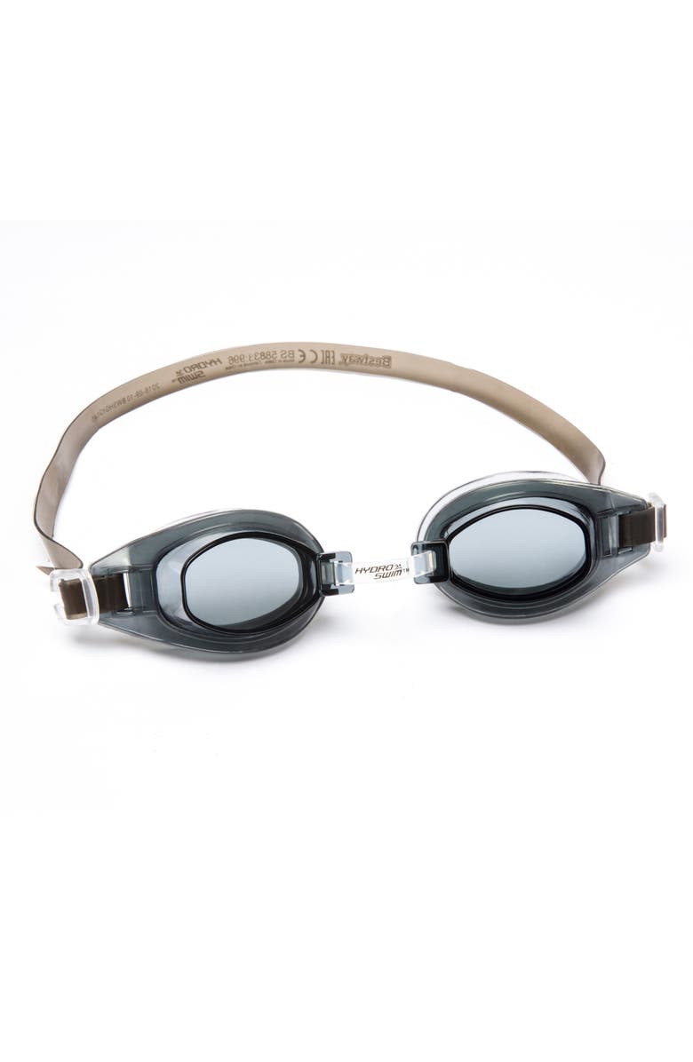 Bestway Hydroswim Wave Crest Goggles, Black, Main, color, Black