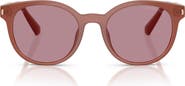 Michael Kors Pienza 53mm Polarized Round Sunglasses