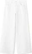 MANGO TEEN Low Waist Wide Leg Jeans