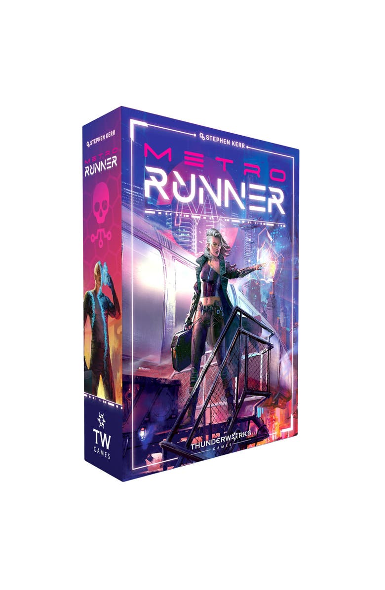 Thunderworks Games Metrorunner Strategy Board Game, Age 14+, Main, color, Multicolored