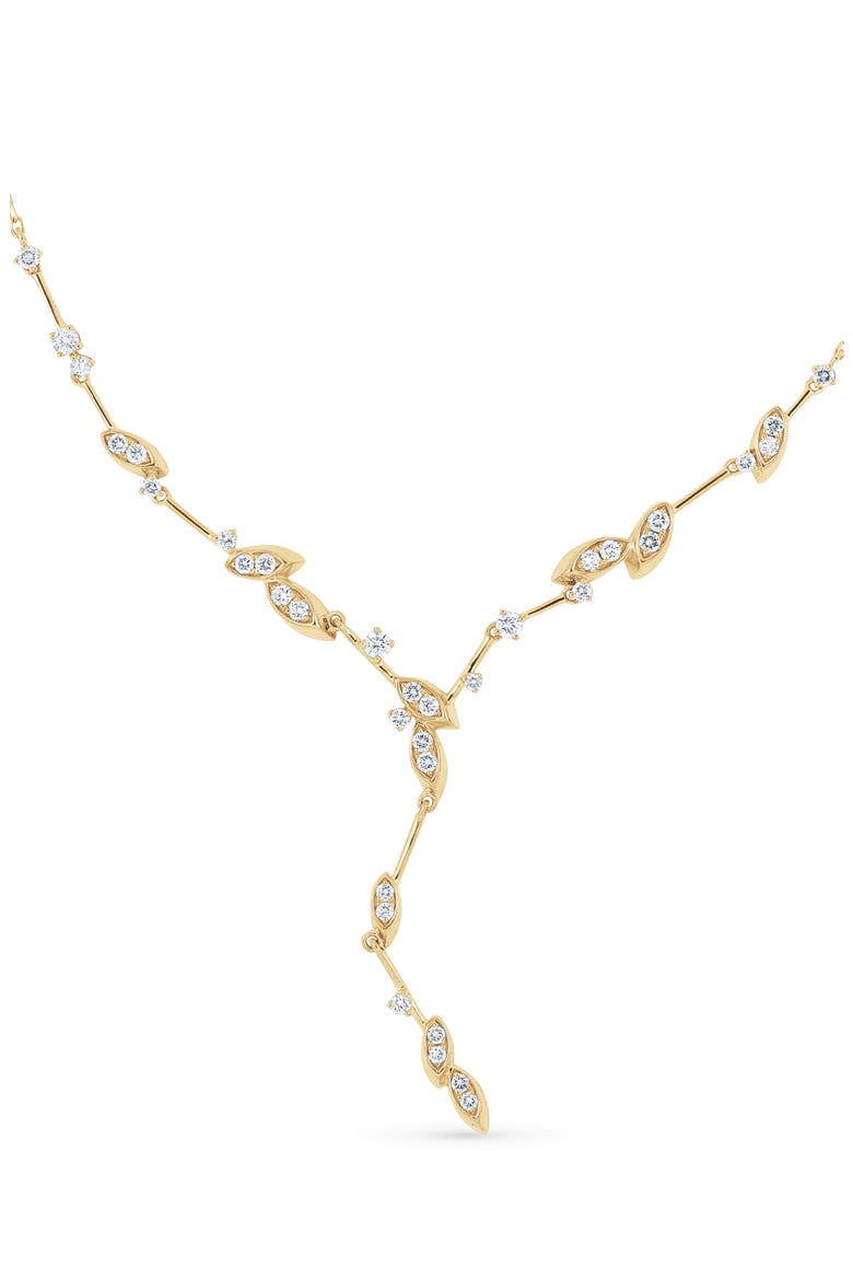 Getty 18k Gold Diamond Y-Necklace, Alternate, color, 18K YELLOW GOLD