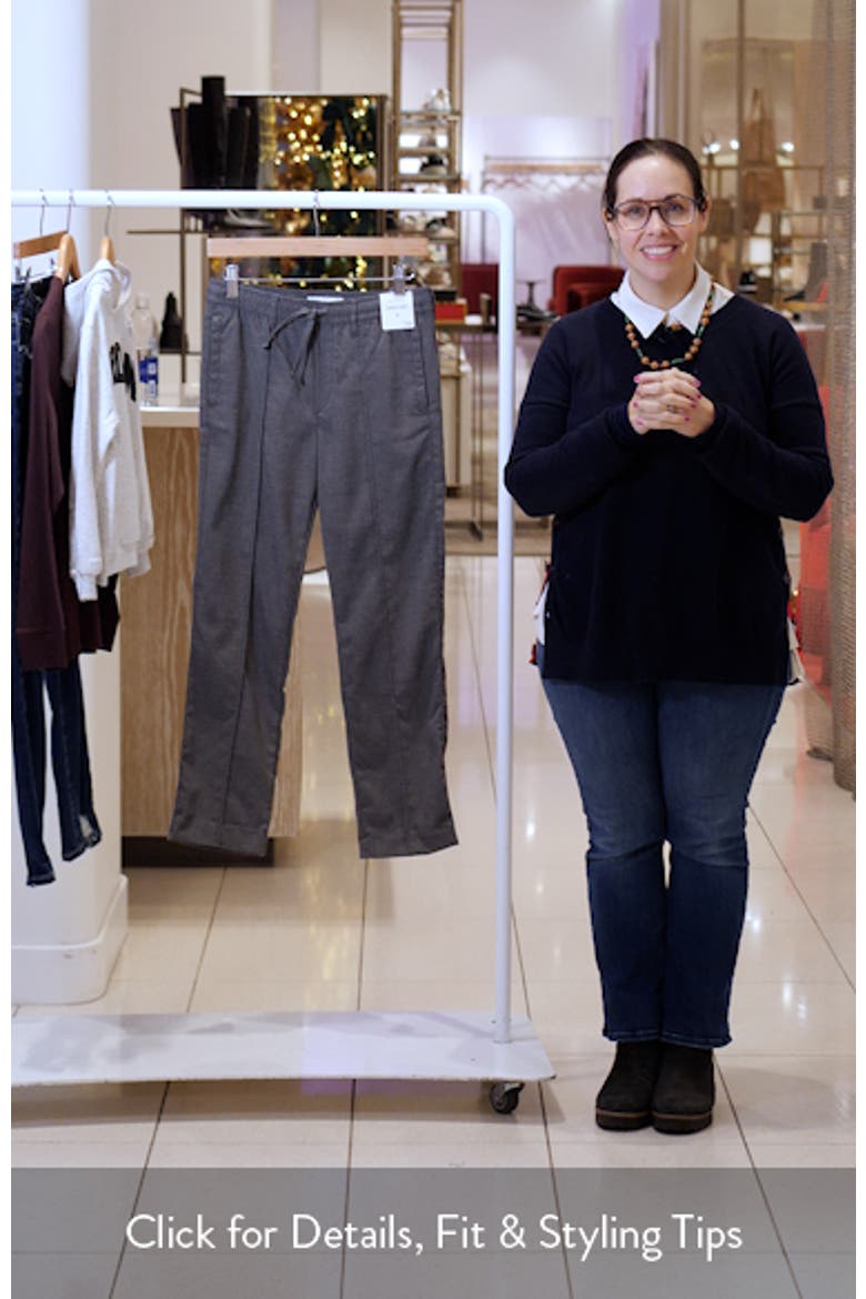 Kids' Loose Stretch Twill Drawstring Pants video