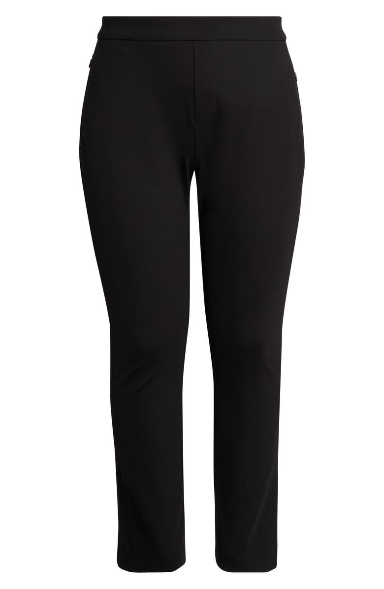 Liverpool Pull-On High Waist Skinny Ponte Pants, Alternate, color, Black