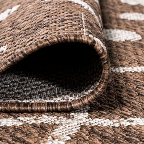 Jonathan Y Nokat  Bohemian Indoor/outdoor Area Rug In Brown/beige