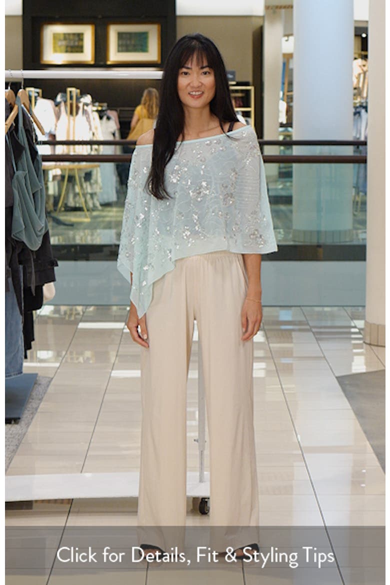 Triana Bead & Sequin Poncho video