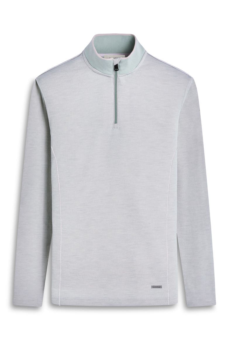 Quarter Zip Performance Pullover, Alternate, color, MINT