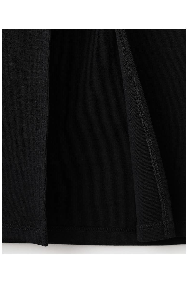 Ruched Sleeveless Midi Dress, Alternate, color, BLACK