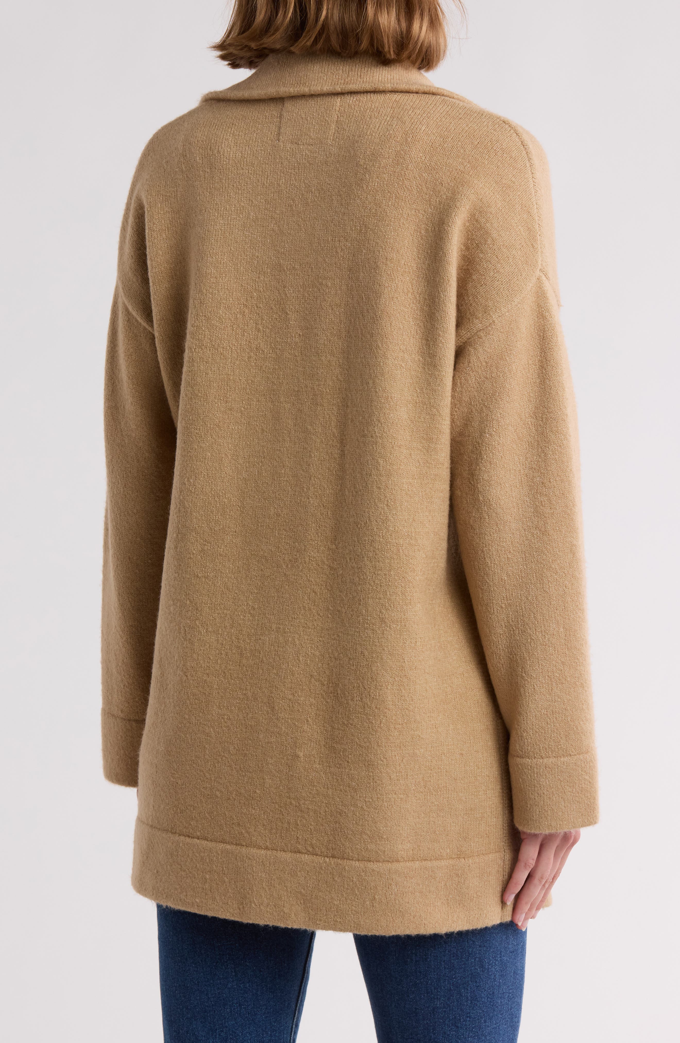 Open Front Cardigan Coat - image 4
