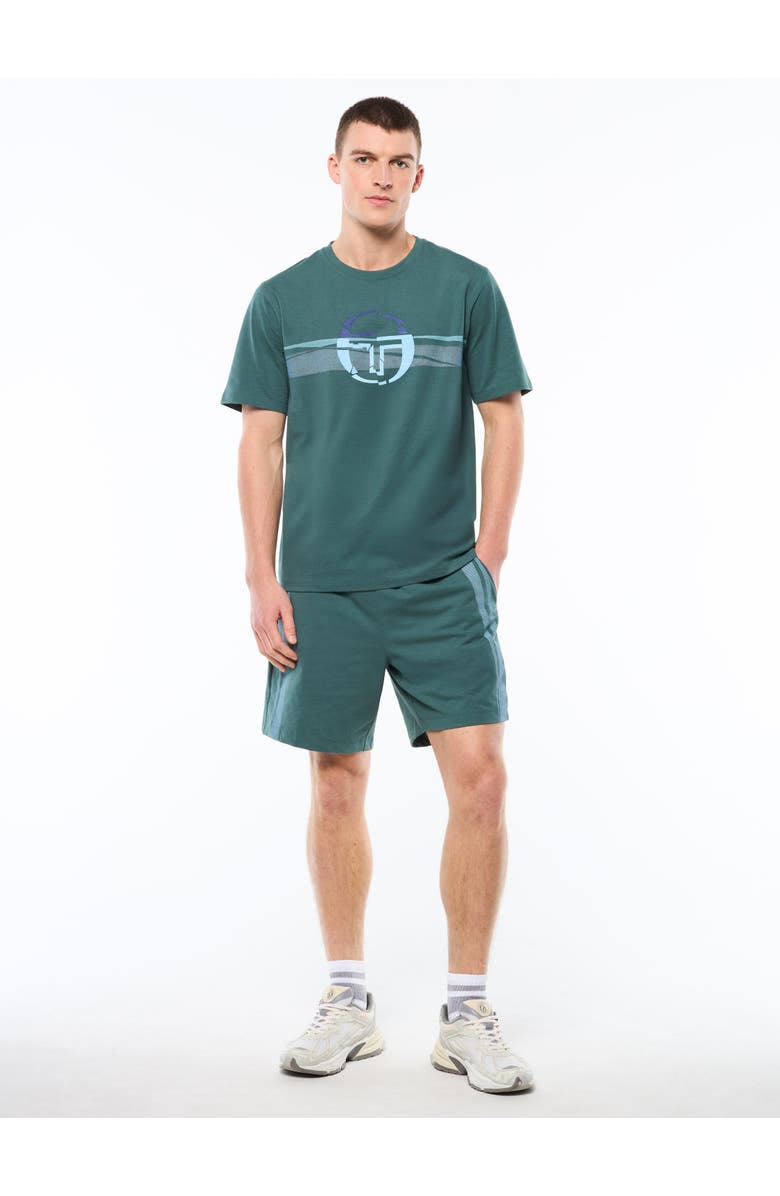 Sergio Tacchini Rotto Fashion T-Shirt, Alternate, color, Mediterranea