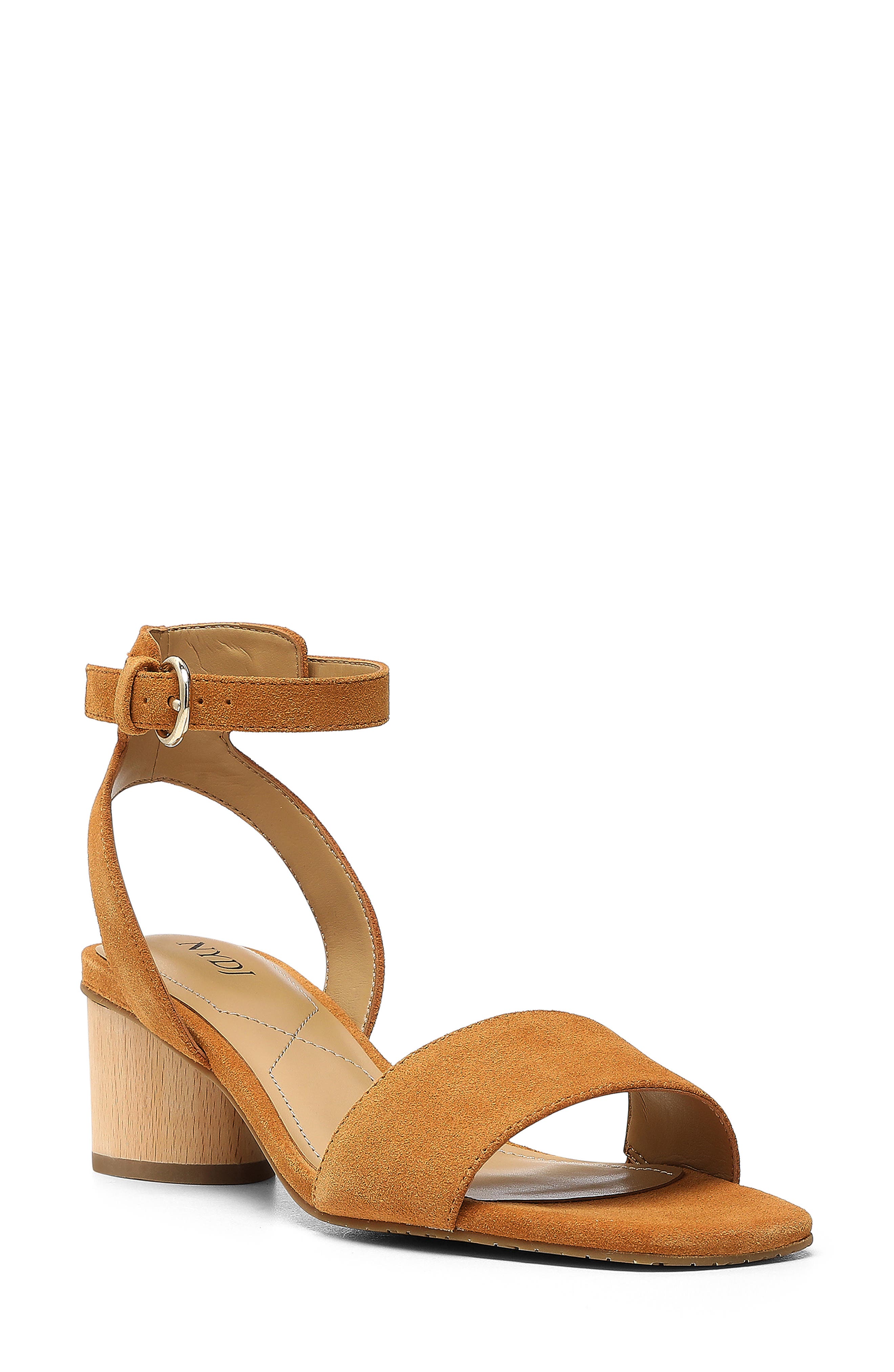 NYDJ Georgia Ankle Strap Sandal, Main, color, 