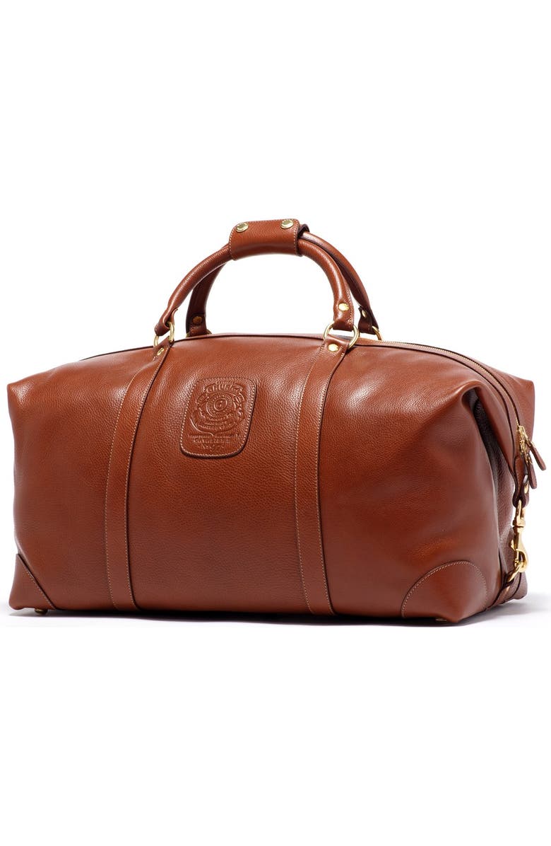 Ghurka Cavalier II Leather Duffel Bag, Main, color,