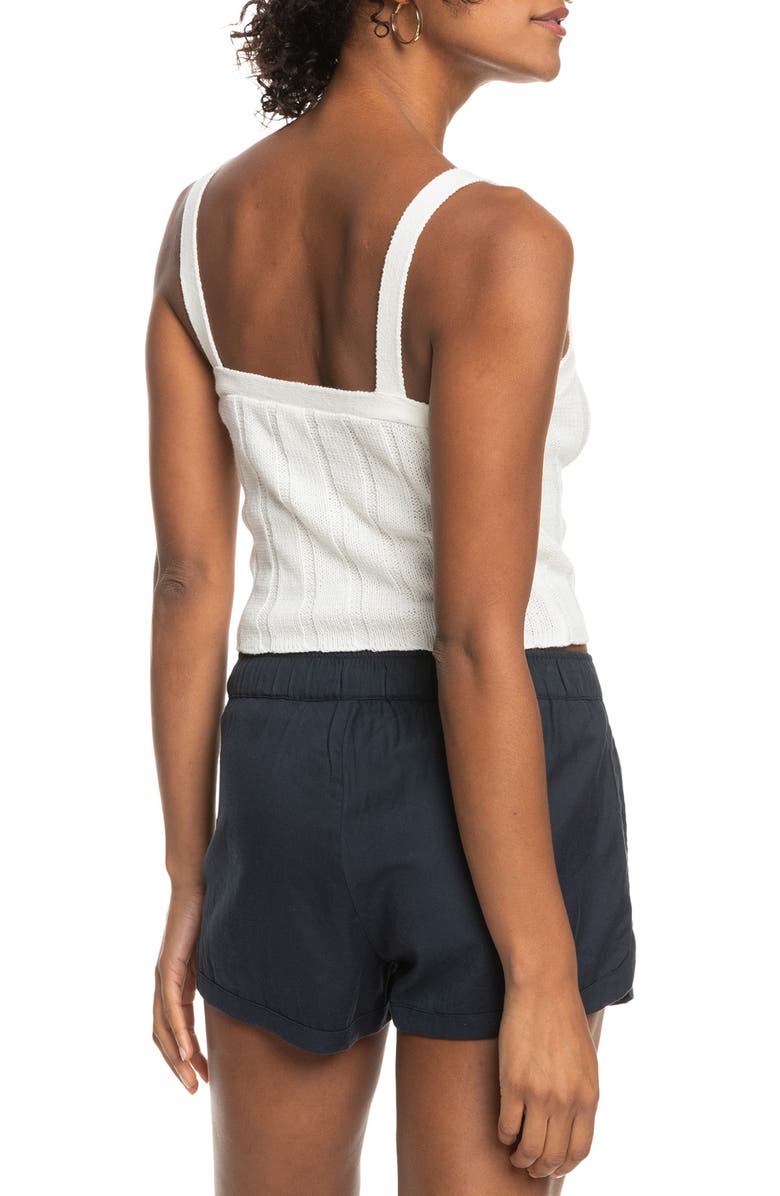 Roxy Island Beauty Rib Sweater Camisole, Alternate, color, 
