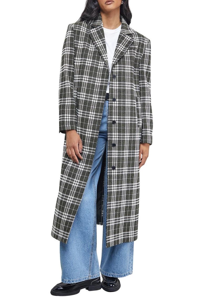 Oversized Maxi Coat, Alternate, color, Black