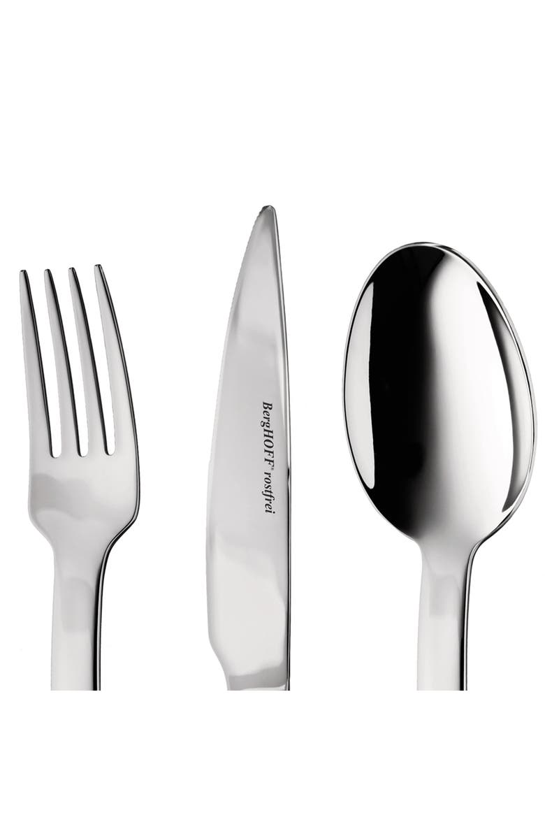 BergHOFF Essentials 60-Piece Flatwear Set, Alternate, color, Silver
