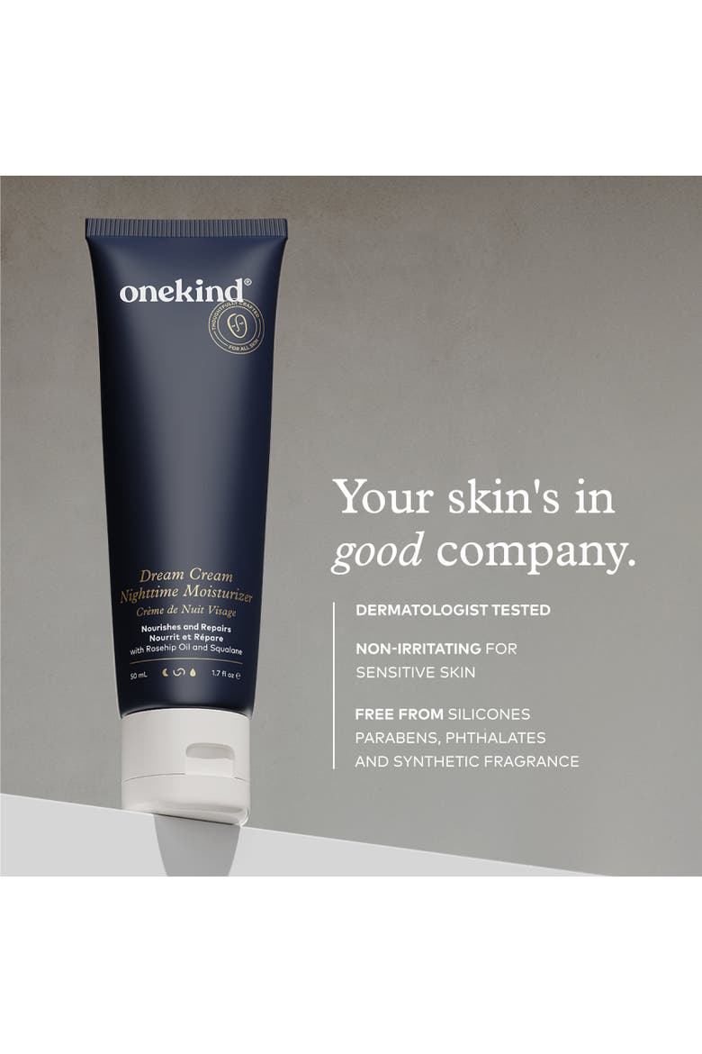 Dream Cream Hydrating Anti-Aging Night Cream for Sensitive Skin, Alternate, color, None
