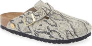 Birkenstock Boston Printed Leather Clog