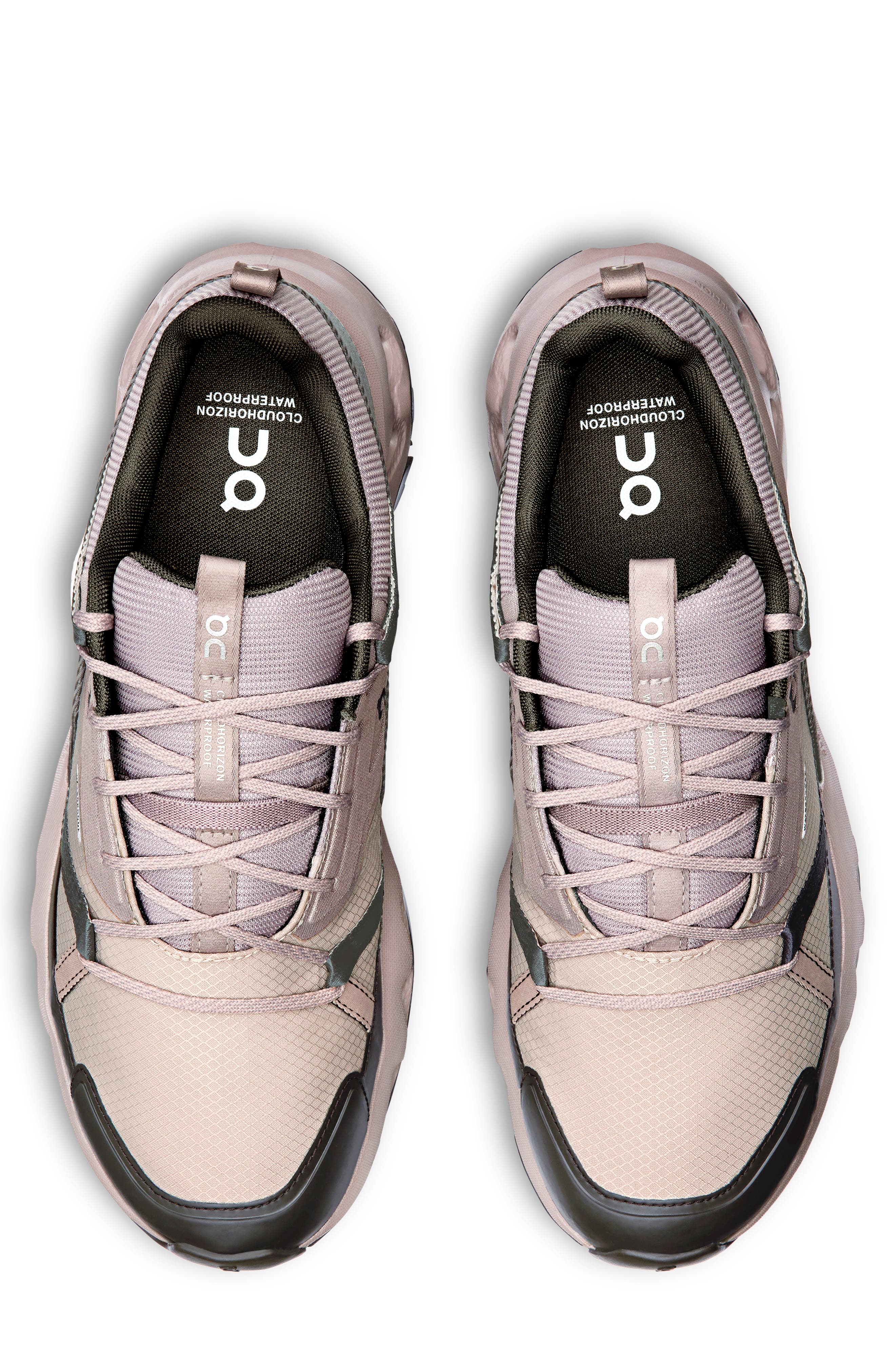 On Cloudhorizon Waterproof Hiking Shoe, Alternate, color, Fog/ Thorn