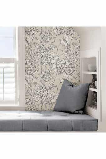 Wallpops Grey Cayman Peel & Stick Wallpaper