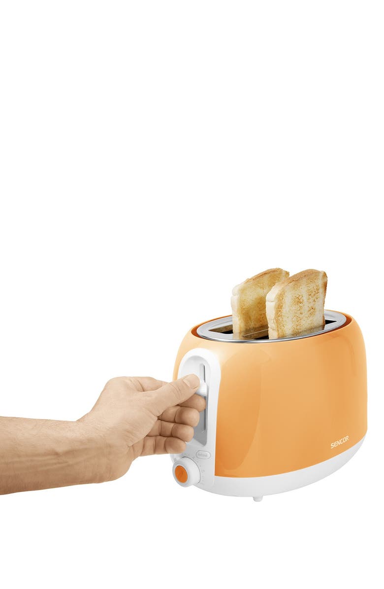 SENCOR Orange 2-Slot Toaster, Alternate, color,