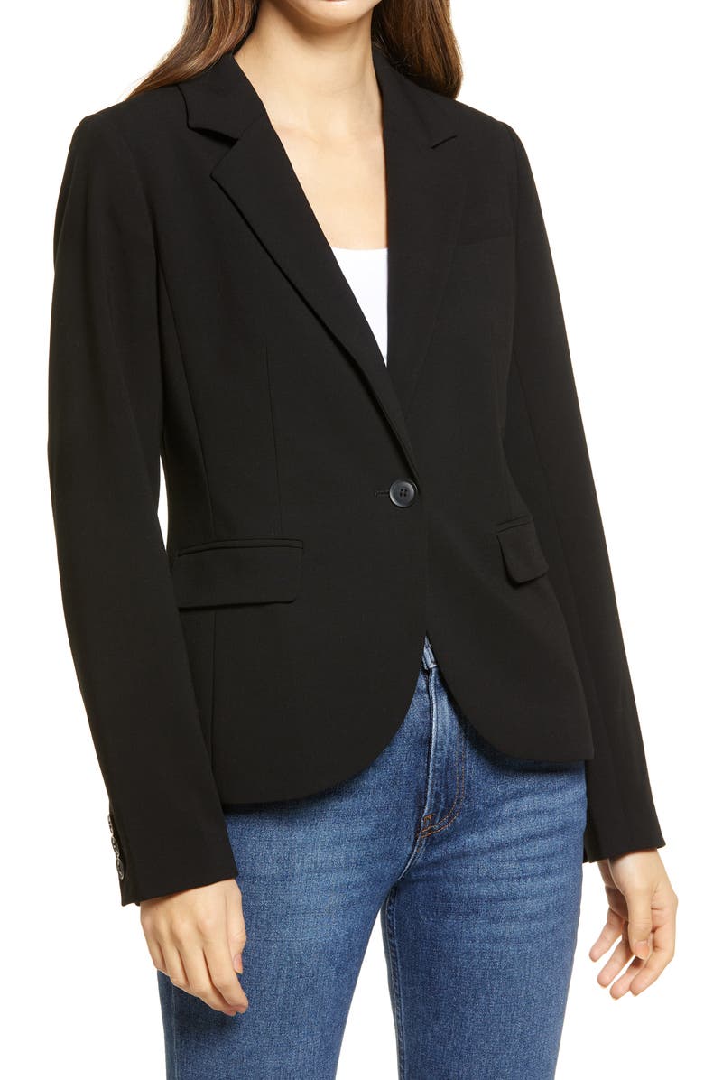 Halogen<sup>®</sup> Twill Blazer, Alternate, color,